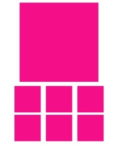 DIY Taarttopper Eigen Foto Vierkant - 15cm