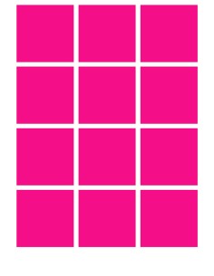 DIY Taarttopper Eigen Foto Vierkant - 6cm