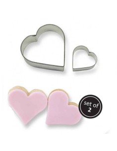 PME Koekjes Uitsteker Set Hart -2st-