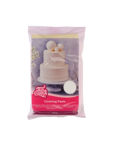 FunCakes Covering Paste Wit -500gr-