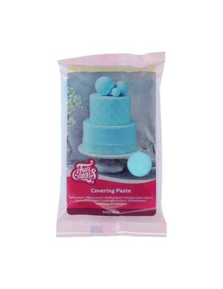 FunCakes Covering Paste Baby Blauw -500gr- 