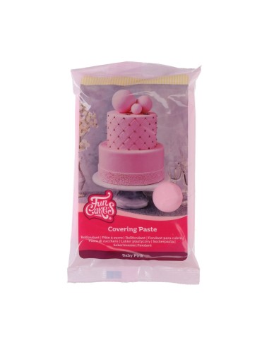 FunCakes Covering Paste Baby Roze -500gr-