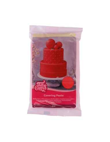 FunCakes Covering Paste Rood -500gr-