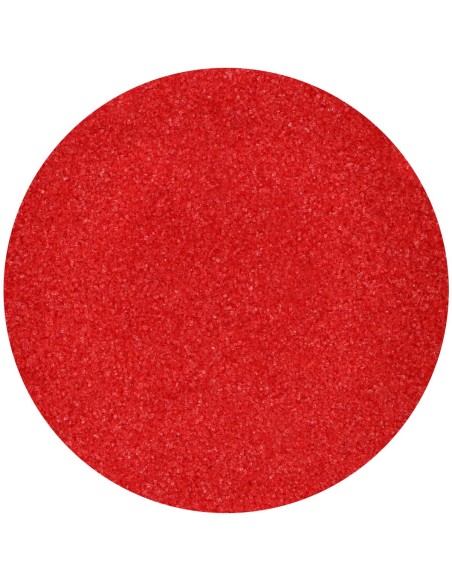 FunCakes Gekleurde Fijne Suiker Rood -80gr-