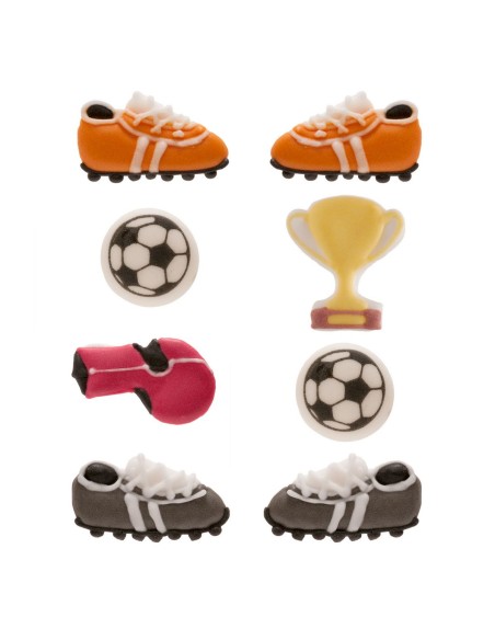 Dekora Suikerdecoratie Voetbal -8st-