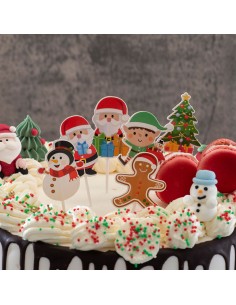Dekora Cupcake Toppers Kerst -30st- 2