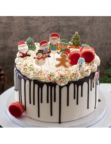 Dekora Cupcake Toppers Kerst -30st-