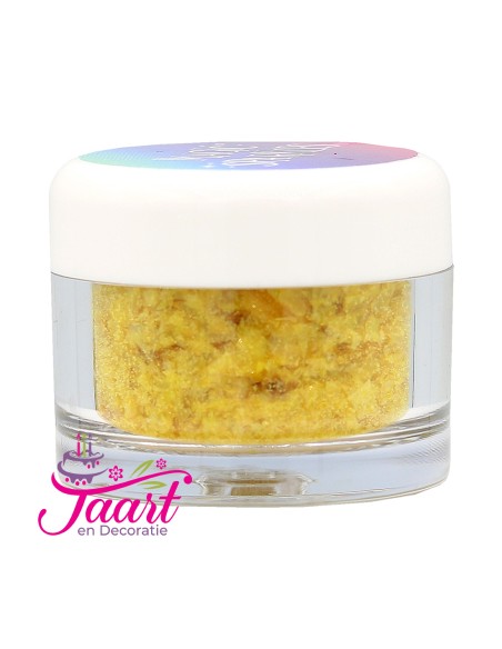 Magic Sparkles Eetbare Glitters Yellow Gold -3gr-