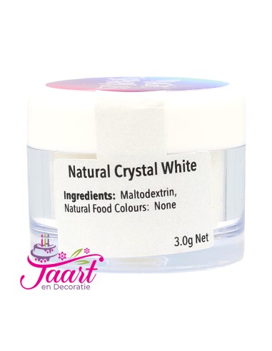 Magic Sparkles Eetbare Glitters Crystal White -3gr-