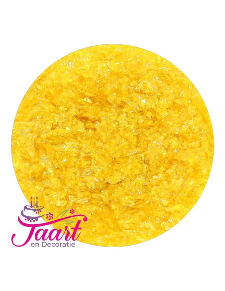 Magic Sparkles Eetbare Glitters Yellow Gold -3gr-