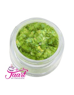 Magic Sparkles Eetbare Glitters Peridot Green -3gr-
