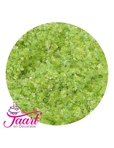 Magic Sparkles Eetbare Glitters Peridot Green -3gr-
