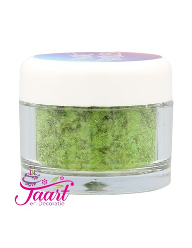 Magic Sparkles Eetbare Glitters Peridot Green -3gr-