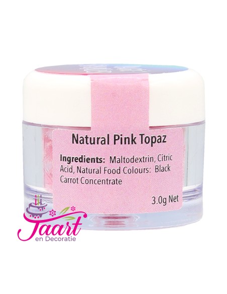 Magic Sparkles Eetbare Glitters Pink Topaz -3gr-