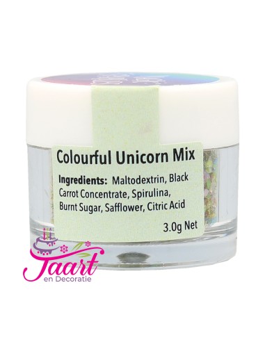 Magic Sparkles Eetbare Glitters Colourfull Unicorn Mix -3gr-