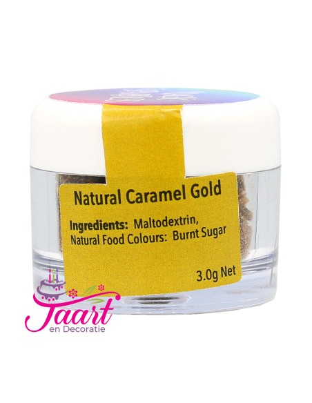 Magic Sparkles Eetbare Glitters Caramel Gold -3gr-