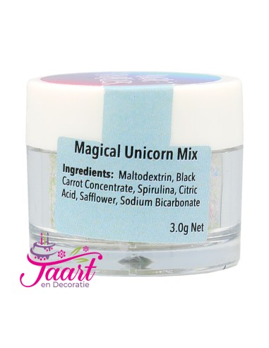Magic Sparkles Eetbare Glitters Magical Unicorn Mix -3gr-