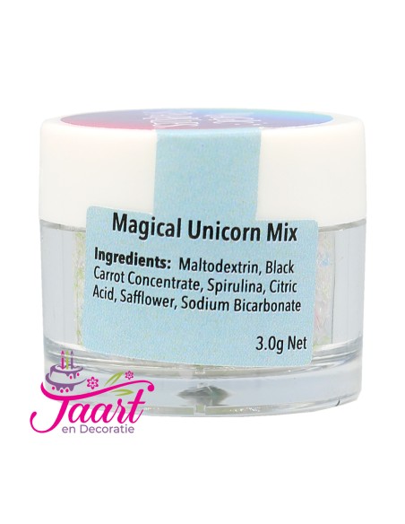 Magic Sparkles Eetbare Glitters Magical Unicorn Mix -3gr-