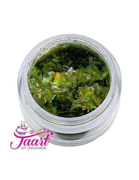 Magic Sparkles Eetbare Glitters Emerald Green -3gr-