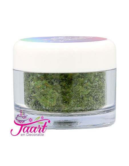 Magic Sparkles Eetbare Glitters Emerald Green -3gr-