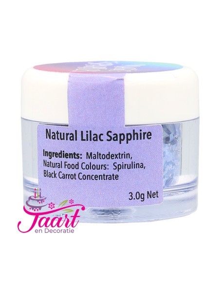 Magic Sparkles Eetbare Glitters Lilac Sapphire -3gr-