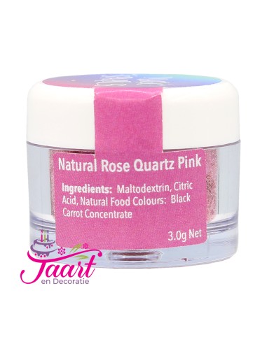Magic Sparkles Eetbare Glitters Rose Quartz Pink -3gr-