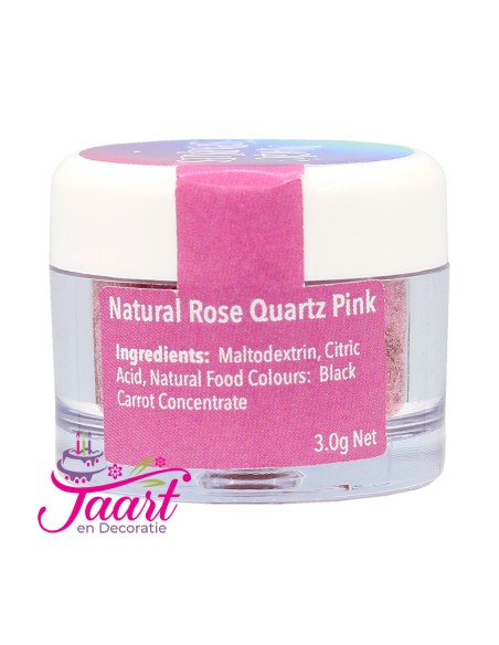 Magic Sparkles Eetbare Glitters Rose Quartz Pink -3gr-