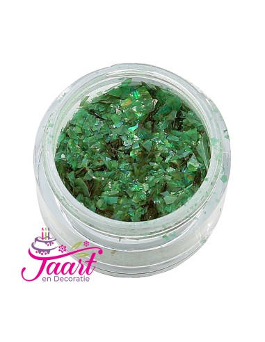 Magic Sparkles Eetbare Glitters Tourmaline Green -3gr-