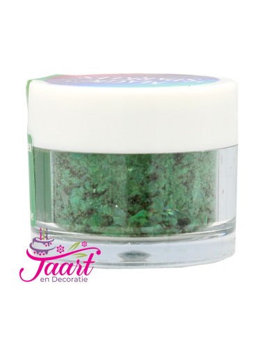Magic Sparkles Eetbare Glitters Tourmaline Green -3gr-