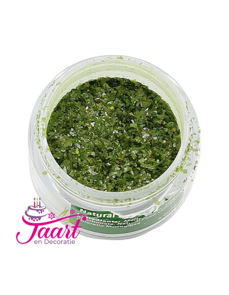 //Magic Twinkles Eetbare Glitters Emerald Green -5gr-