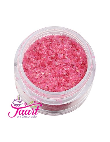 Magic Twinkles Eetbare Glitters Rose Quartz Pink -5gr-