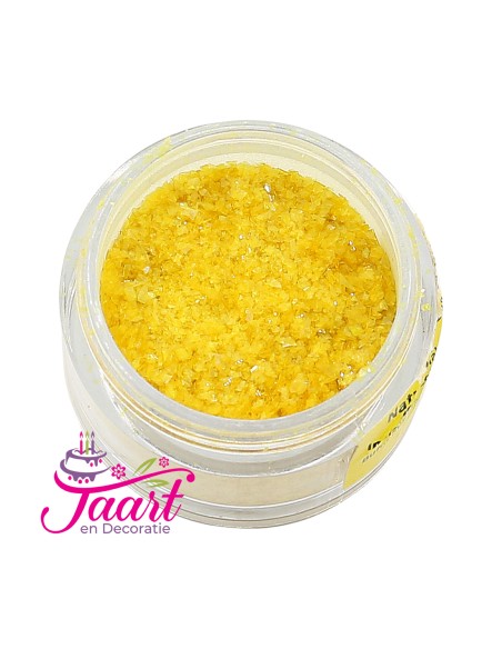 Magic Twinkles Eetbare Glitters Yellow Gold -5gr-