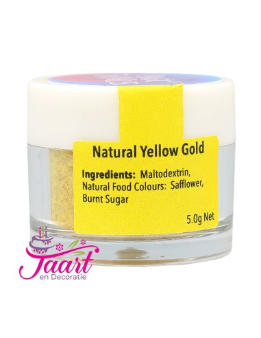 Magic Twinkles Eetbare Glitters Yellow Gold -5gr-