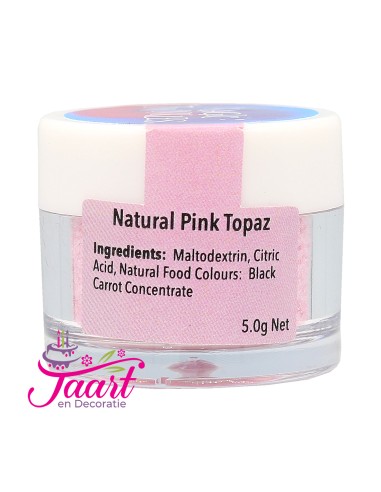Magic Twinkles Eetbare Glitters Pink Topaz -5gr-