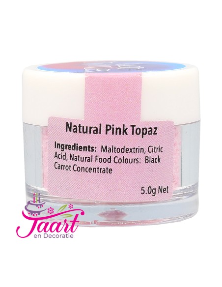 Magic Twinkles Eetbare Glitters Pink Topaz -5gr-