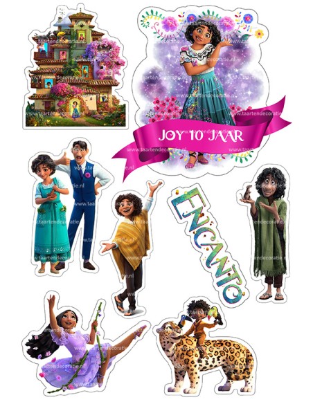 DIY Taarttopper Encanto 1 - 13cm