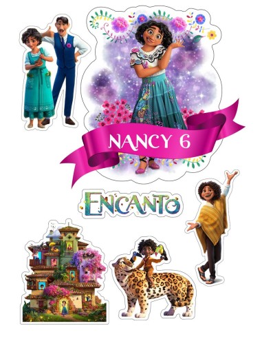 DIY Taarttopper Encanto 1 - 16cm