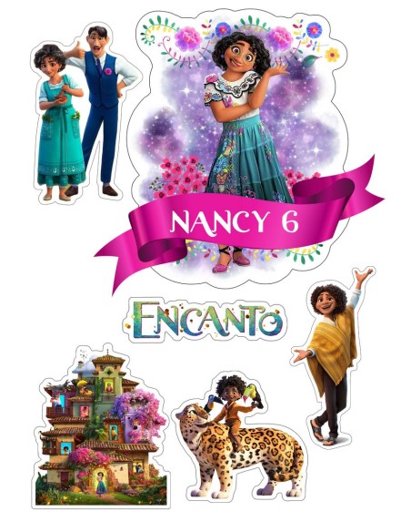 DIY Taarttopper Encanto 1 - 16cm