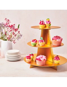 FunCakes Cupcake Standaard Goud