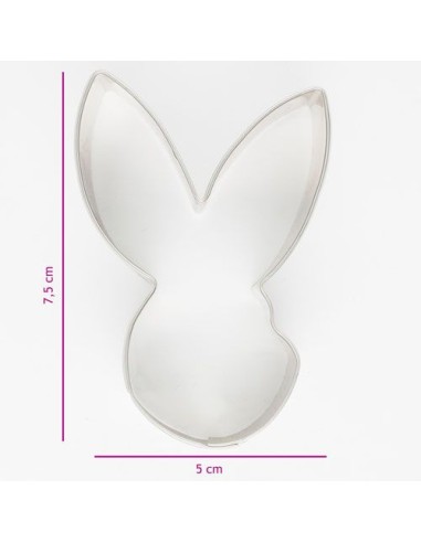 Koekjes Uitsteker Hazen Hoofd -7,5cm-