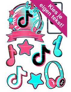 DIY Taarttopper TikTok 1 - 13cm
