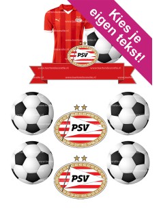 DIY Taarttopper PSV - 15cm