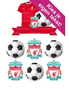 DIY Taarttopper Liverpool - 15cm