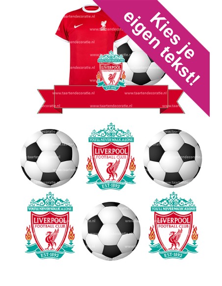 DIY Taarttopper Liverpool - 15cm
