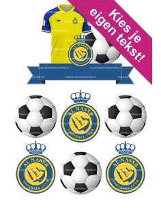 DIY Taarttopper Al Nassr - 15cm