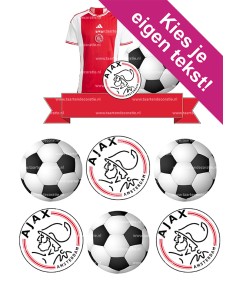 DIY Taarttopper Ajax - 15cm