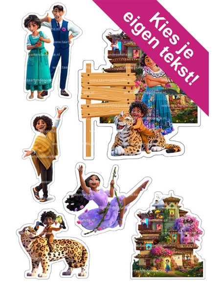 DIY Taarttopper Encanto 2 - 16cm