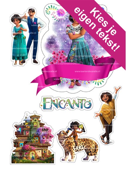 DIY Taarttopper Encanto 1 - 16cm