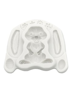 CakeDeco Siliconen Mal 3D Konijn