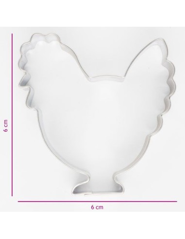 Koekjes Uitsteker Kip -6cm-